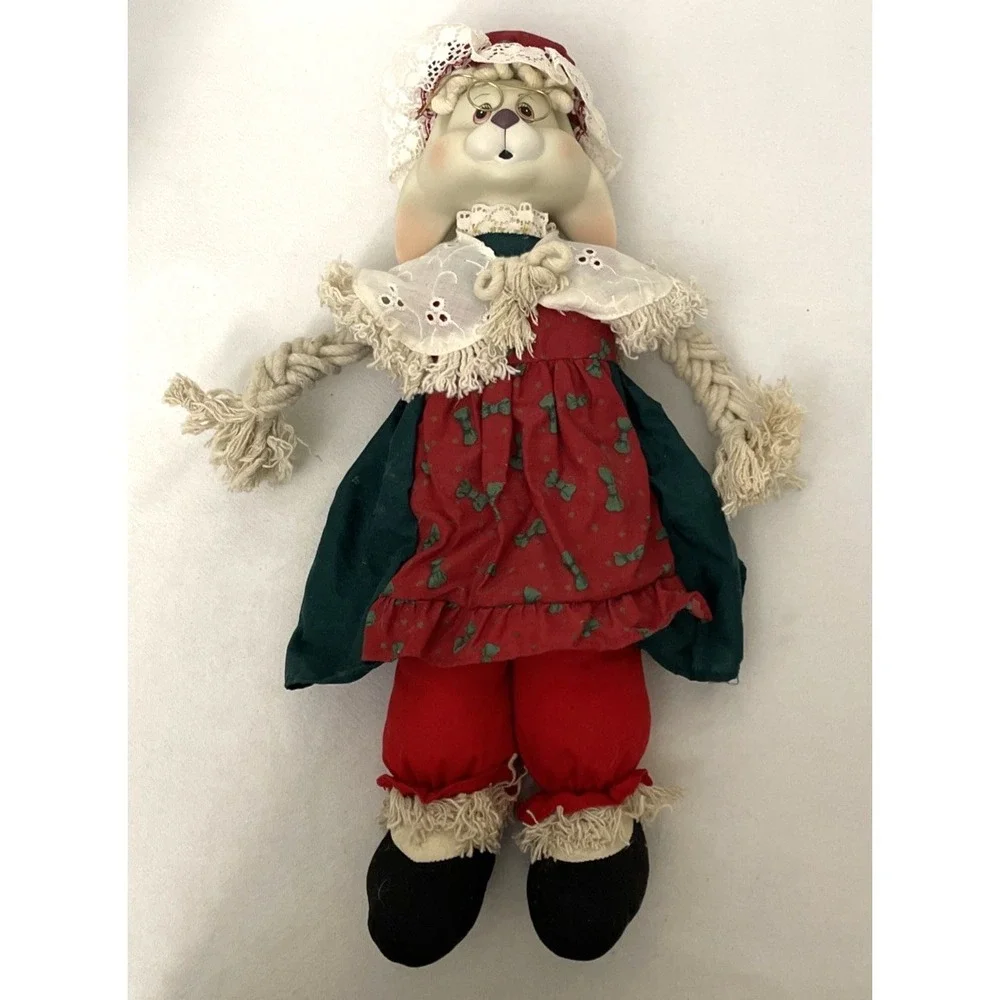 House of Lloyd Christmas‎ Around the World Granny Flo Bunny Rabbit Shelf Sitter